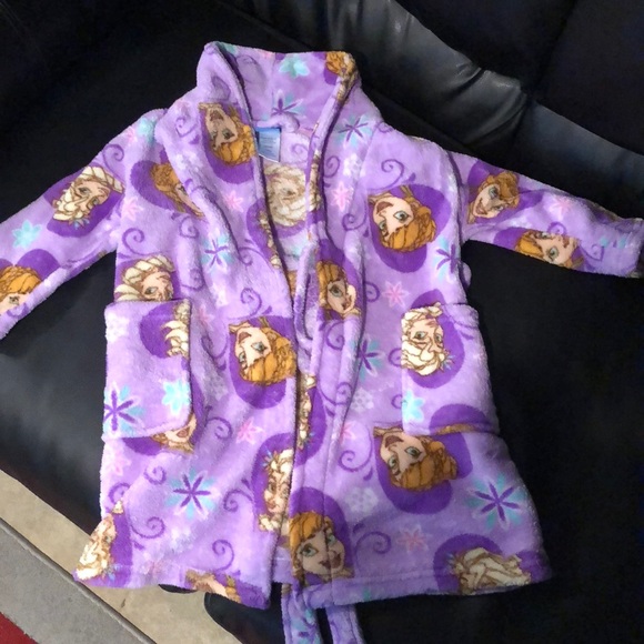 Disney Other - Frozen bath robe size xs 4